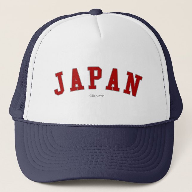 Gorra De Camionero Japón (Anverso)