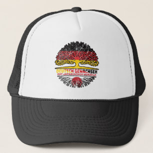 Gorra De Camionero Japón Japón Deutsch Deutschland Baum Wurzel