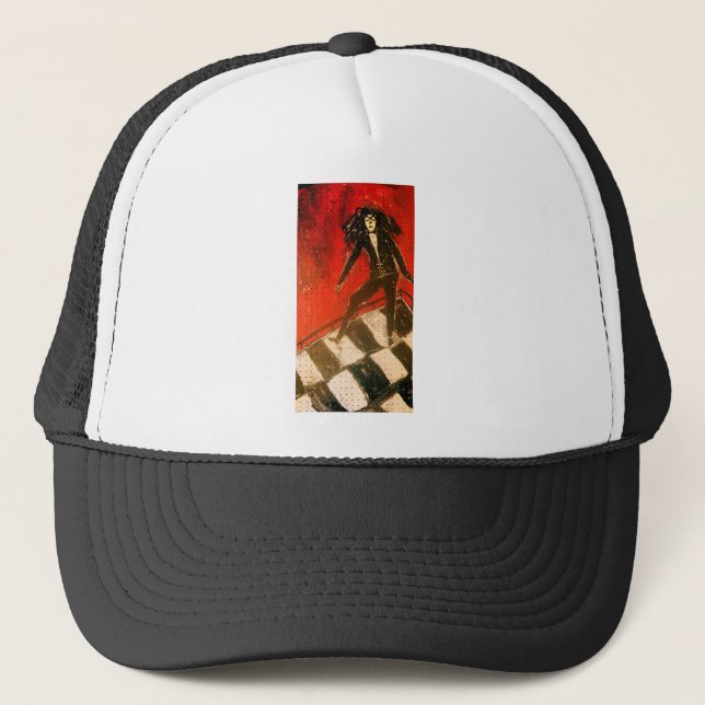 GORRA DE CAMIONERO JAQUE MATE DEL TERROR (Anverso)
