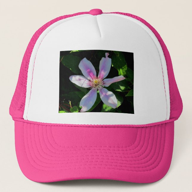Gorra De Camionero Jardín de flores de mamá (Anverso)