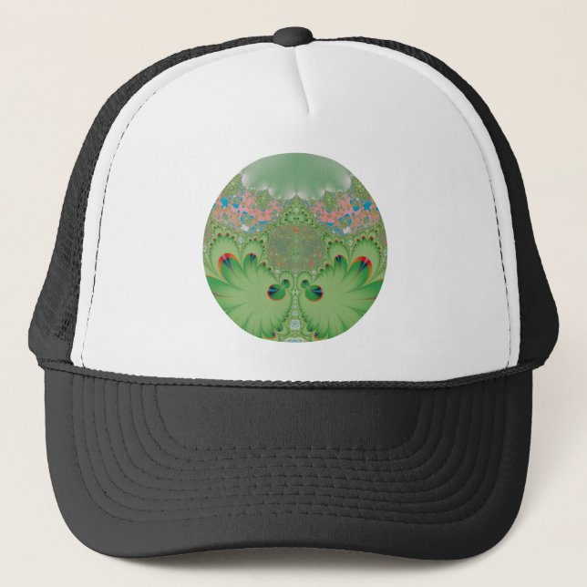 Gorra De Camionero Jardín de primavera (Anverso)