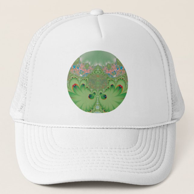 Gorra De Camionero Jardín de primavera (Anverso)