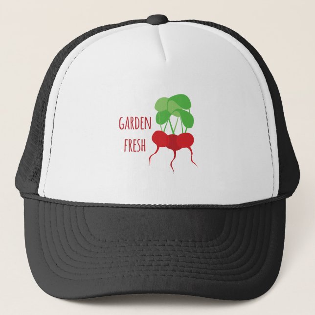 Gorra De Camionero Jardín fresco (Anverso)