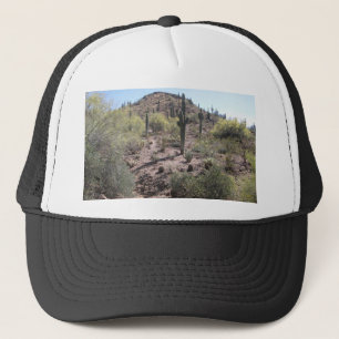 Gorra De Camionero Jardín impresionante del cactus