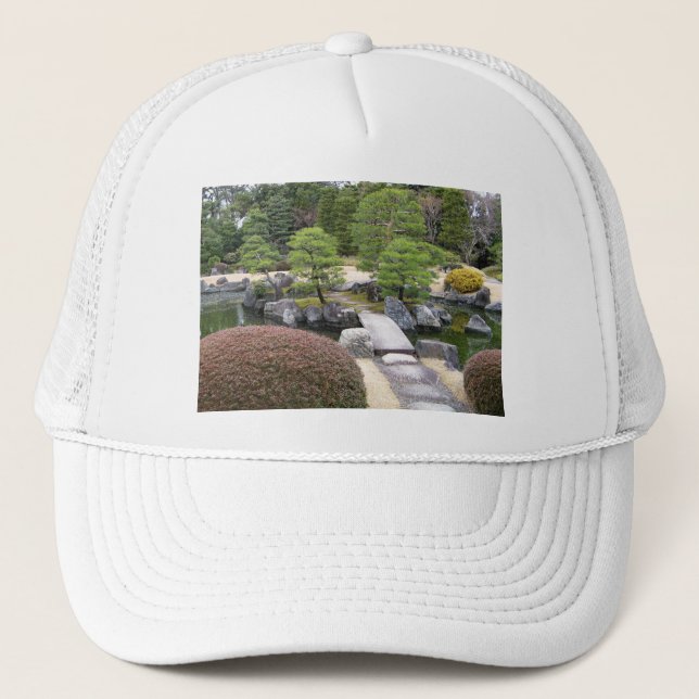 Gorra De Camionero Jardín japonés 日 本 庭 園 (Anverso)