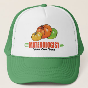 Gorra De Camionero Jardinero de tomate