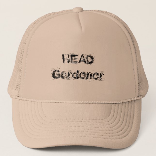 Gorra De Camionero Jardinero principal (Anverso)