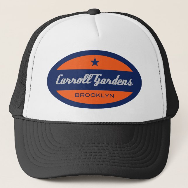 Gorra De Camionero Jardines de Carroll (Anverso)