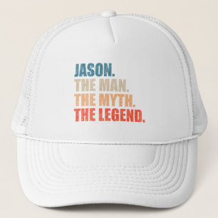 Gorra De Camionero Jason El Hombre El Mito La Leyenda