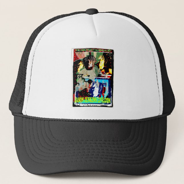 GORRA DE CAMIONERO JASON JENKINS LIVE AD (Anverso)