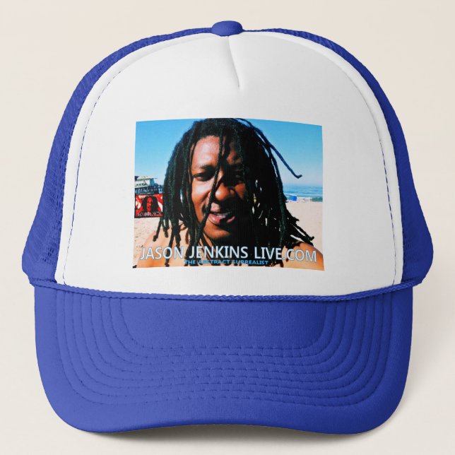 GORRA DE CAMIONERO JASON JENKINS LIVE.COM (Anverso)