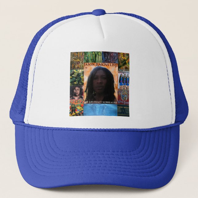 GORRA DE CAMIONERO ¡JASON JENKINS VIVE! (Anverso)