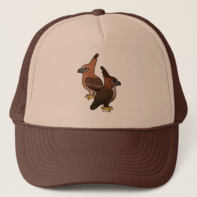 Gorra De Camionero Javan Hawk-Eagles Birdorable (Anverso)