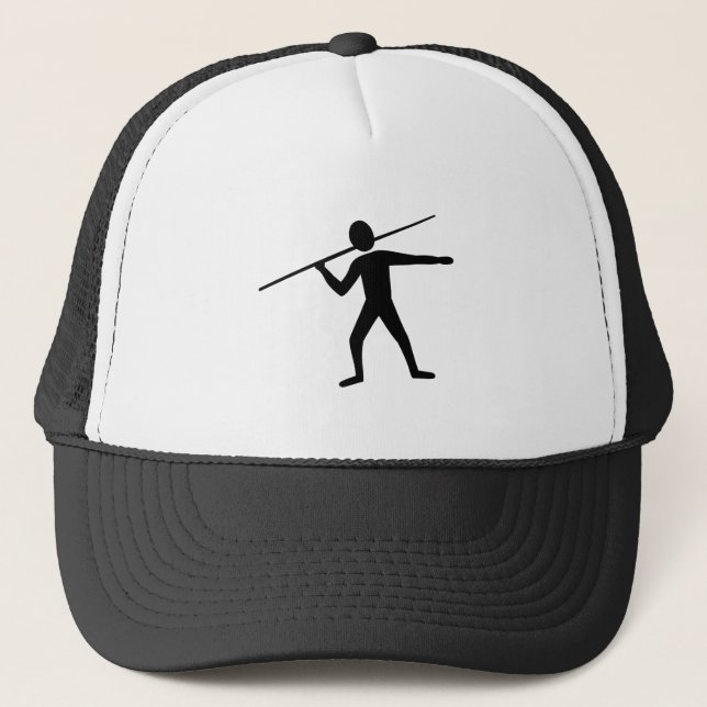 Gorra De Camionero Javelin Trower - Negro (Anverso)