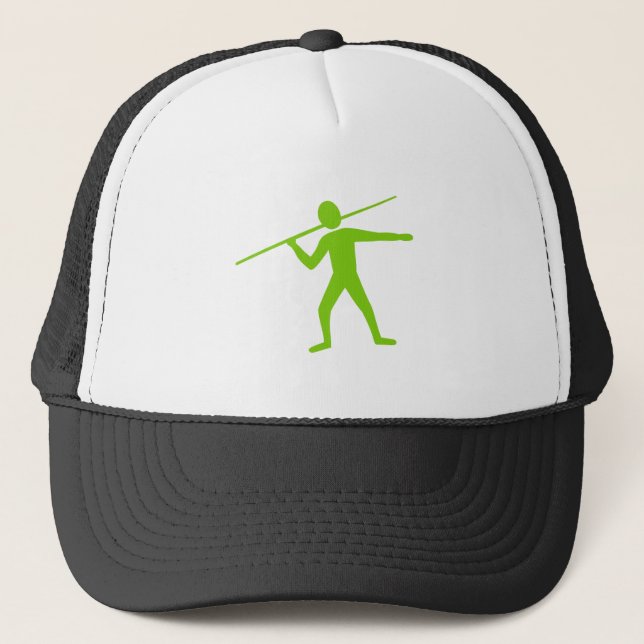 Gorra De Camionero Javelin Trower - Verde marciano (Anverso)