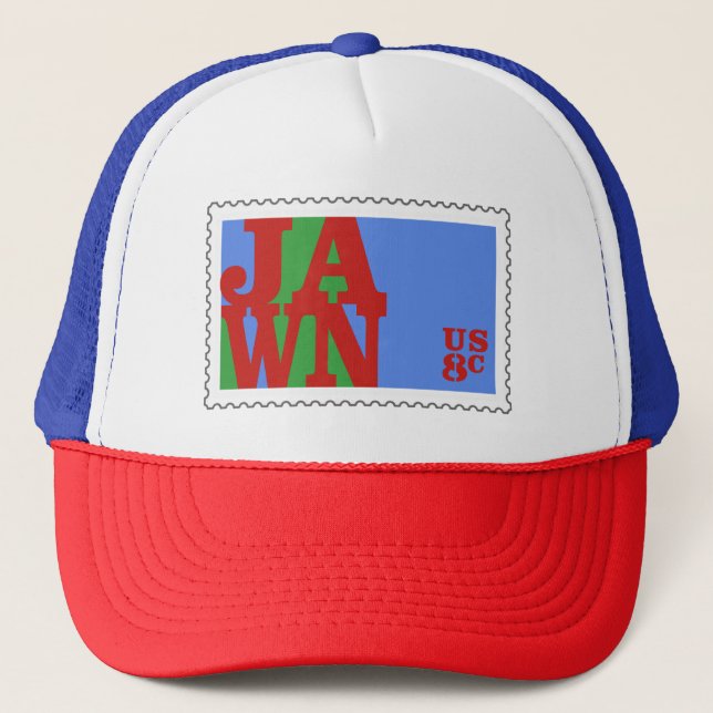 Gorra De Camionero JAWN Philly Stamp 70 Retro LOVE (Anverso)