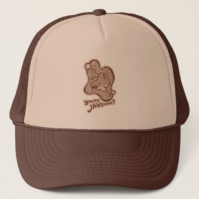 Gorra De Camionero Jawsome, shark (Anverso)