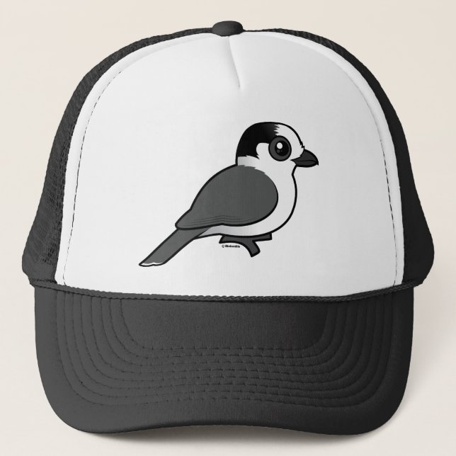 Gorra De Camionero Jay gris (Anverso)