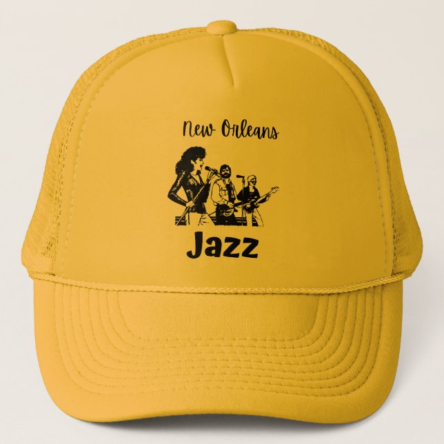 Gorra De Camionero Jazz (Anverso)