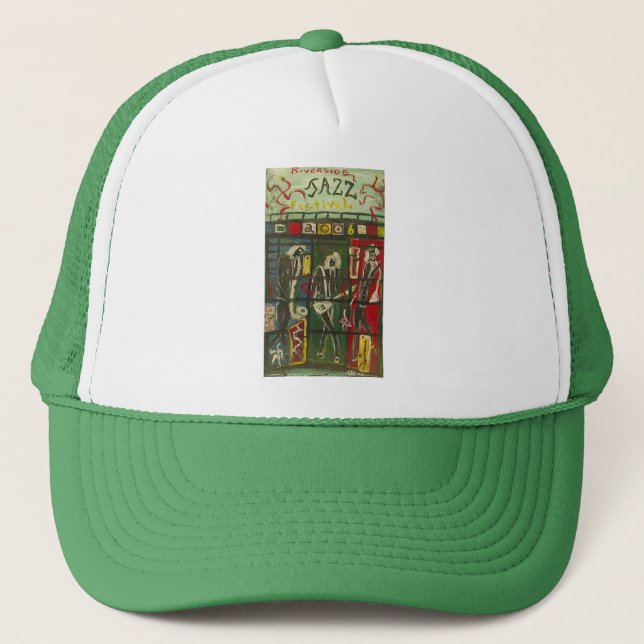 Gorra De Camionero jazz riverside (Anverso)