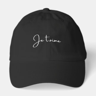 Gorra De Camionero "Je t'aime" es francés para "Te amo" Elegante  