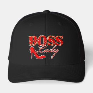 Gorra De Camionero ¡Jefa Dama Brillante!