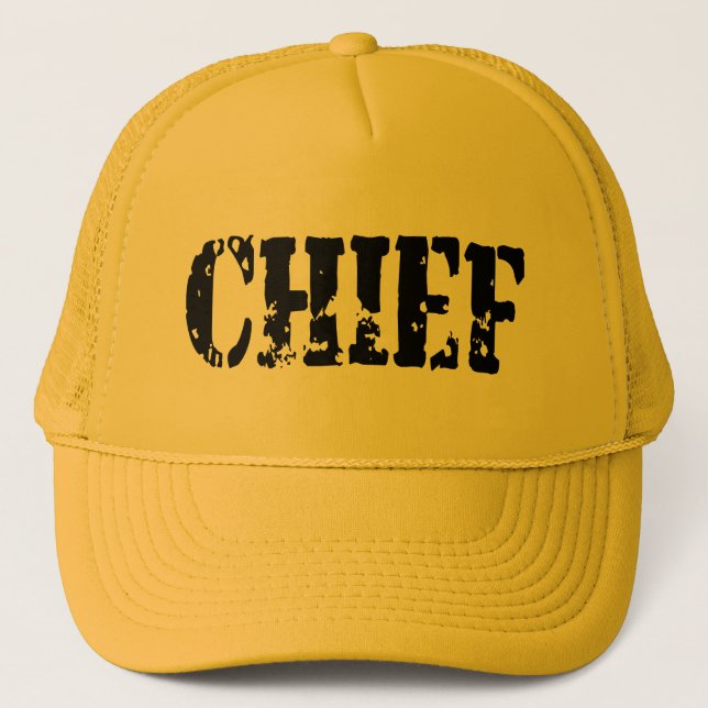 GORRA DE CAMIONERO JEFE (Anverso)