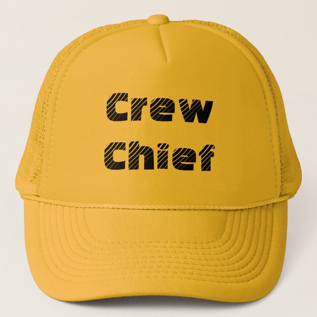 Gorra De Camionero Jefe de equipo (Anverso)