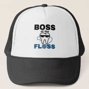 Gorra De Camionero Jefe de Higienista Dental de la Pérdida
