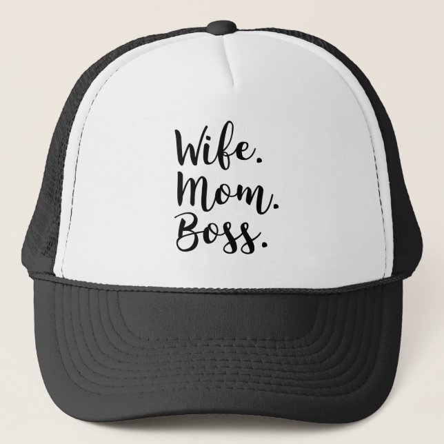 Gorra De Camionero jefe de la mamá de la esposa (Anverso)