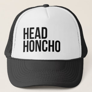 Gorra De Camionero Jefe Hondo