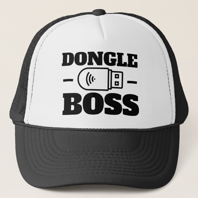 GORRA DE CAMIONERO JEFECILLO DEL DONGLE (Anverso)