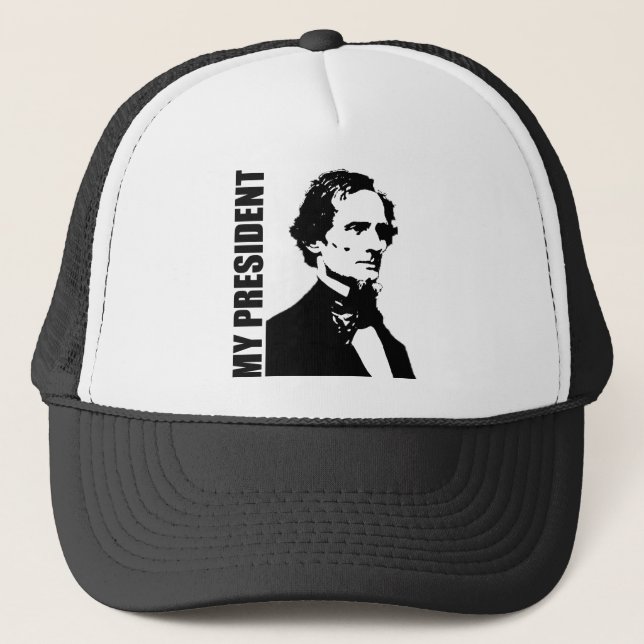 Gorra De Camionero Jefferson Davis - mi presidente (Anverso)