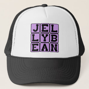 Gorra De Camionero Jelly Bean, Caramelo con Sabor