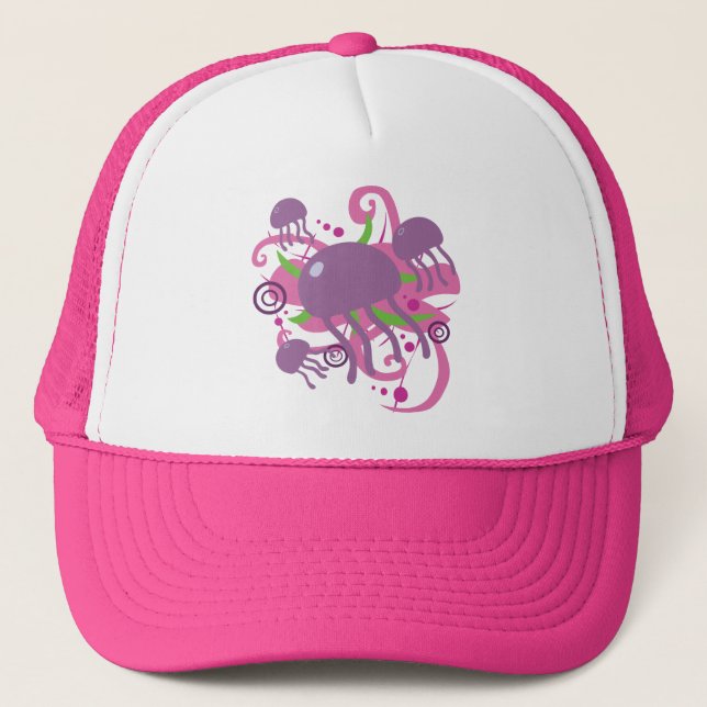 Gorra De Camionero Jellyfish (Anverso)