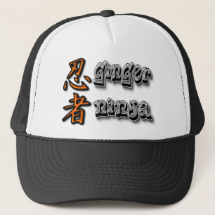 Gorra De Camionero Jengibre Ninja