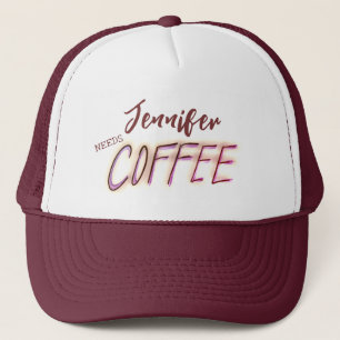 Gorra De Camionero Jennifer necesita café