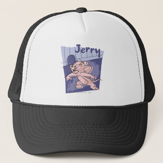 Gorra De Camionero Jerry Blue (Anverso)