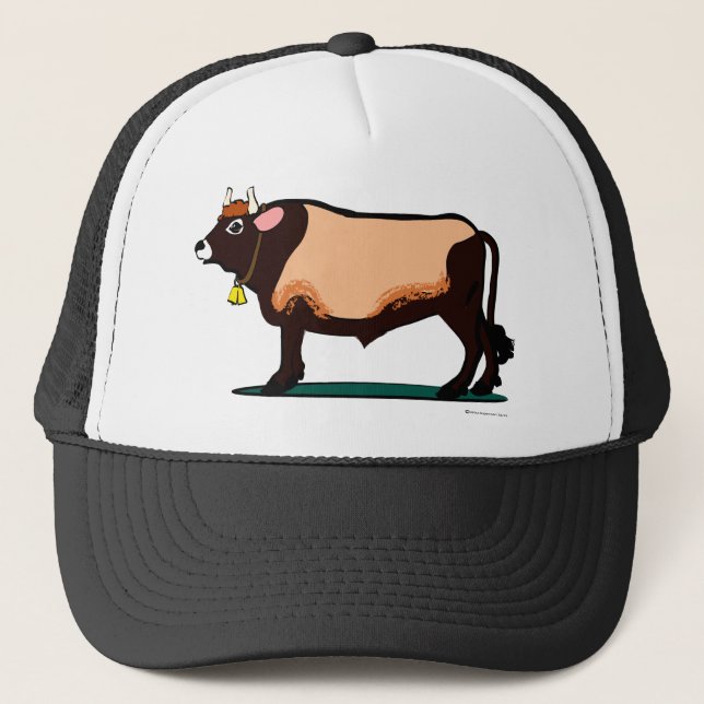 Gorra De Camionero Jersey Bull (Anverso)