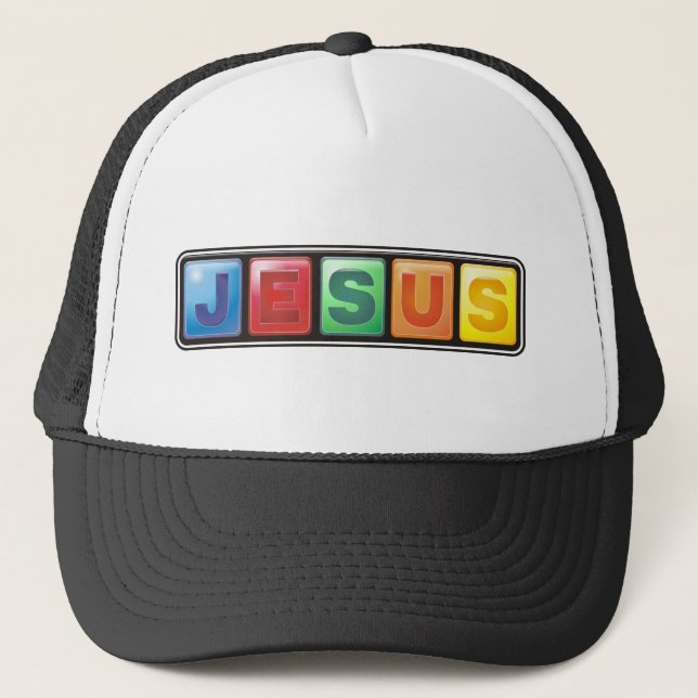 Gorra De Camionero Jesús (Anverso)