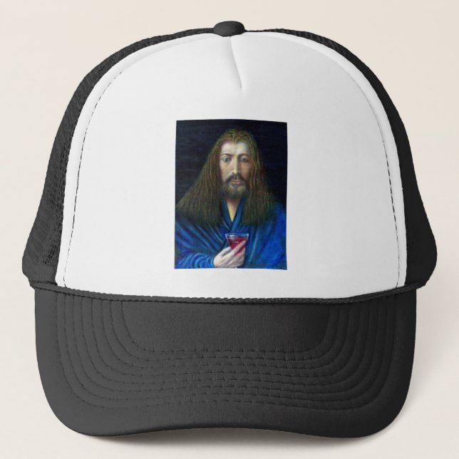GORRA DE CAMIONERO JESÚS CHRIST, EL DESAFÍO EN EMMAUS (Anverso)