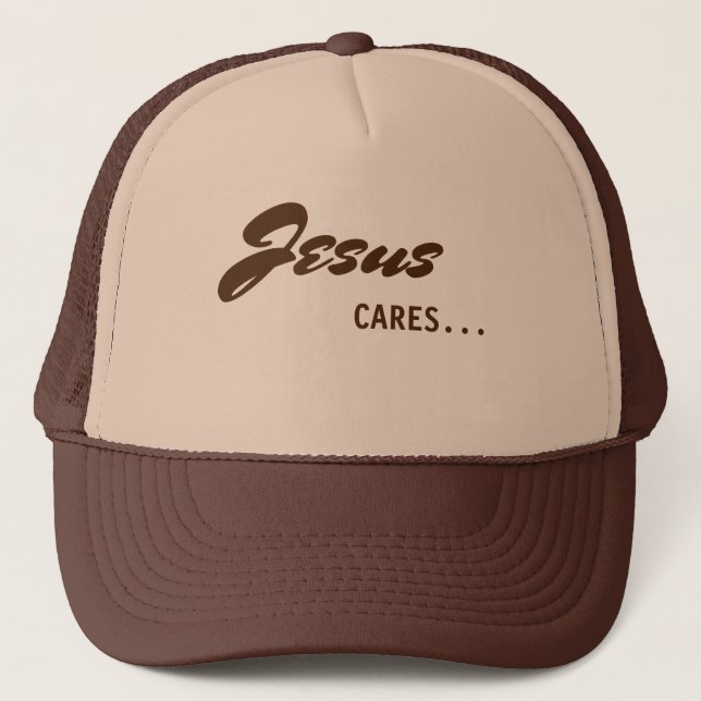 Gorra De Camionero Jesús cuida el gorra del camionero (Anverso)