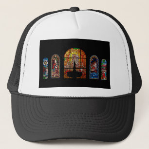 Gorra De Camionero jesús de vidrio manchado