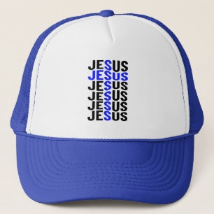 Gorra De Camionero Jesús Dios Cristiano Hijo Fe de Pascua Cristiano