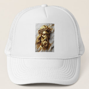 Gorra De Camionero Jesús Dorado una presencia divina en el mármol