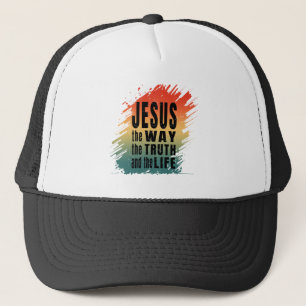 GORRA DE CAMIONERO JESÚS EL CAMINO LA VERDAD Y LA VIDA