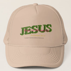 Gorra De Camionero Jesús es casquillo del béisbol/del camionero de 