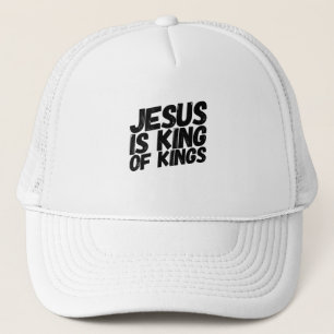 Gorra De Camionero Jesús Es El Rey