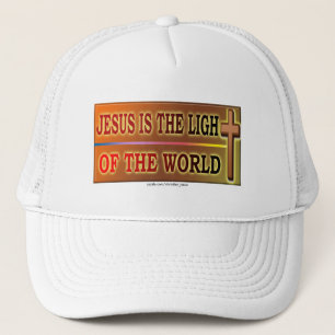 GORRA DE CAMIONERO JESÚS ES LA LUZ