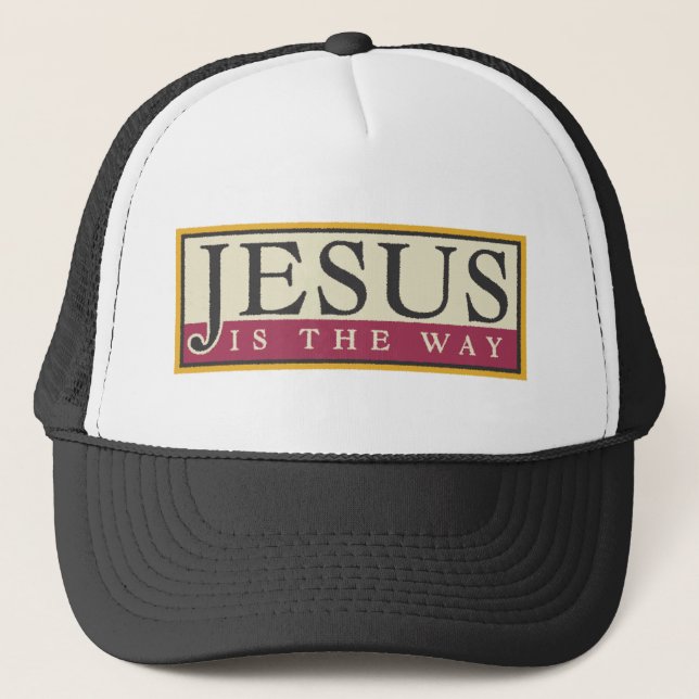 Gorra De Camionero Jesús es la manera (Anverso)